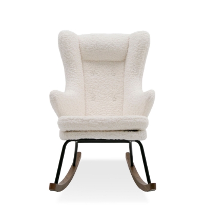 Picture of Modrest Colfax - Modern White Sheep Rocking Chair