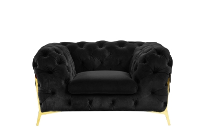 Picture of Divani Casa Sheila - Transitional Black Fabric Chair