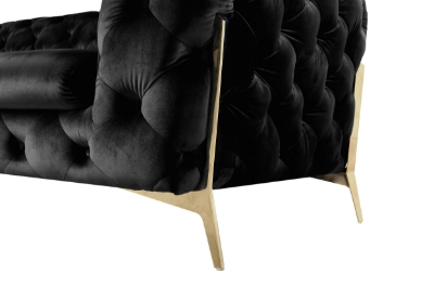 Picture of Divani Casa Sheila - Transitional Black Fabric Chair