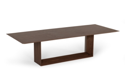 Picture of Modrest Channa - Modern Walnut Dining Table