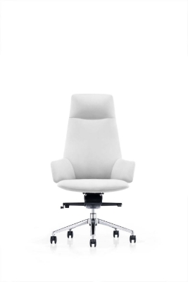 Picture of Modrest Gates - Modern White High Back Executive Office Chair