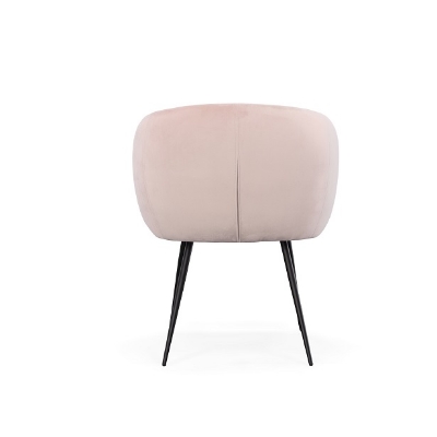 Picture of Modrest Luzerne - Modern Pink Velvet Dining Chair