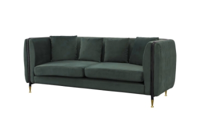 Picture of Divani Casa Oswego - Modern Dark Green Jade Sofa