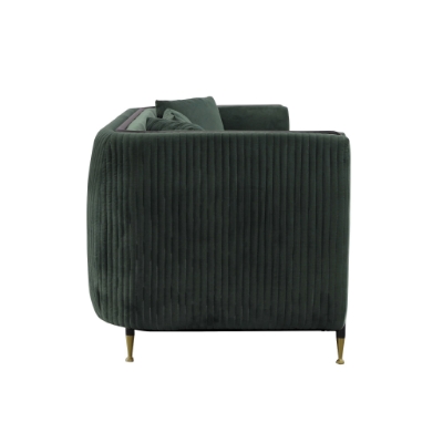 Picture of Divani Casa Oswego - Modern Dark Green Jade Sofa