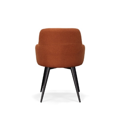 Picture of Modrest Scranton - Modern Orange & Black Dining Chair