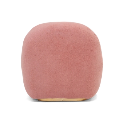 Picture of Modrest Crestone - Modern Pink Sherpa Accent Chair