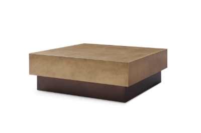 Picture of Modrest Derek - Modern Metal & Antique Copper Coffee Table