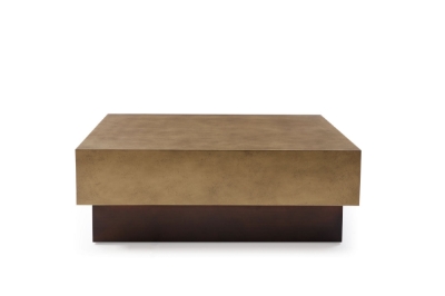 Picture of Modrest Derek - Modern Metal & Antique Copper Coffee Table