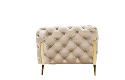 Picture of Divani Casa Sheila - Transitional Light Beige Fabric Chair