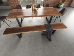 Picture of Modrest Taylor - X-Large 102" Modern Live Edge Dining Bench