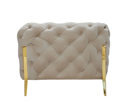 Picture of Divani Casa Sheila - Transitional Beige Fabric Chair