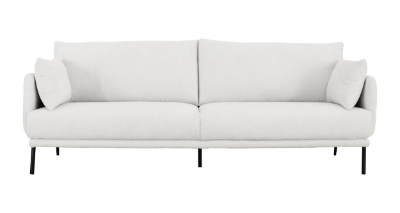 Picture of Divani Casa Higgins - Modern White Fabric Sofa