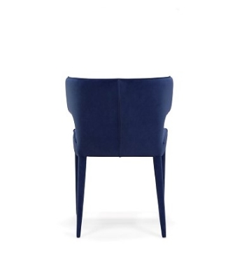 Picture of Modrest Lucero - Modern Blue Velvet Dining Armchair