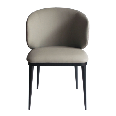 Picture of Modrest Caplan - Modern Beige Leatherette Dining Armchair