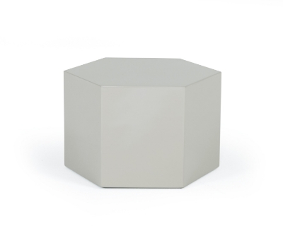 Picture of Modrest Newmont - Small Light Grey High Gloss End Table