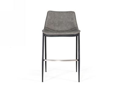 Picture of Modrest Jane - Modern Grey & Black Counter Stool (Set of 2)