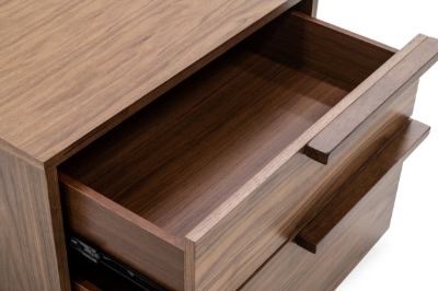 Picture of Modrest Amberlie - Modern Walnut Nightstand