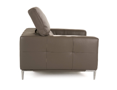 Picture of Divani Casa Natalia - Modern Dark Grey Leather Chair