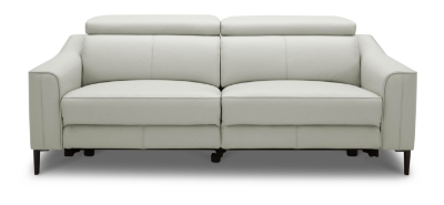 Picture of Divani Casa Eden - Modern Grey Leather Sofa Set