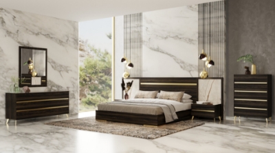 Picture of Nova Domus Velondra - Modern Eucalypto + Marble Chest