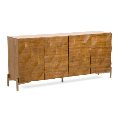 Picture of Modrest Killeen - Modern Gold + Walnut Buffet