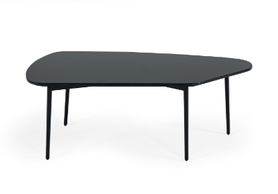 Picture of Modrest Andros - Black Marble + Black Metal Coffee Table