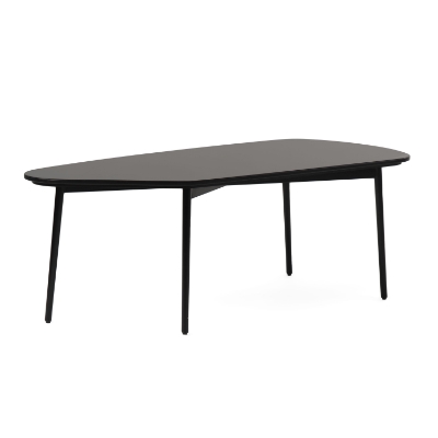 Picture of Modrest Andros - Black Marble + Black Metal Coffee Table