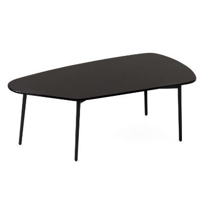 Picture of Modrest Andros - Black Marble + Black Metal Coffee Table