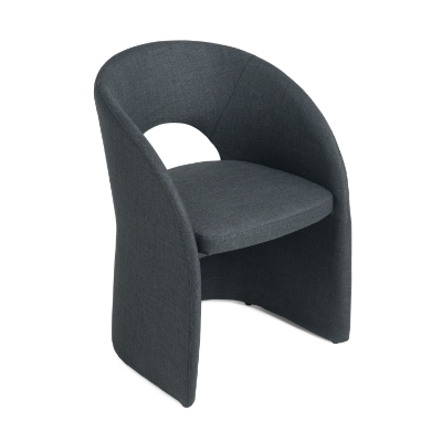 Picture of Modrest Brea - Charcoal Fabric Dining Chair