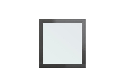 Picture of Modrest Splendor - Grey High Gloss Slatted MIrror