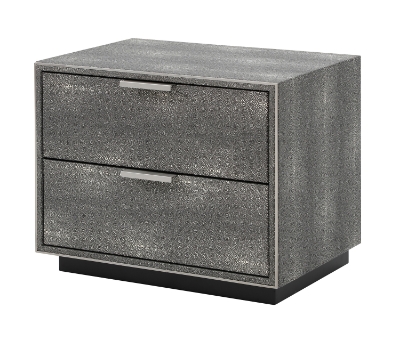 Picture of Modrest Dynasty - Modern Shagreen Two Drawer Nightstand