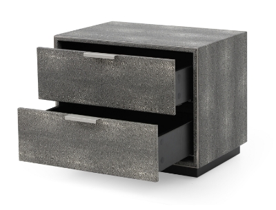 Picture of Modrest Dynasty - Modern Shagreen Two Drawer Nightstand