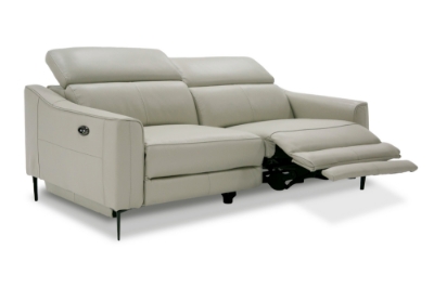 Picture of Divani Casa Eden - Modern Grey Leather Sofa