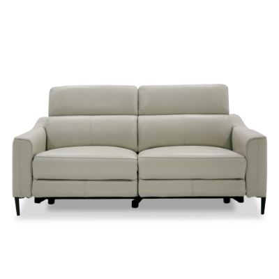 Picture of Divani Casa Eden - Modern Grey Leather Sofa