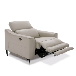 Picture of Divani Casa Eden - Modern Grey Leather Armchair