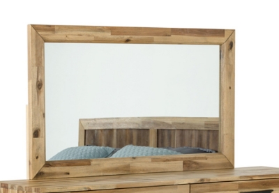 Picture of Modrest Sala Modern Light Wood Mirror 