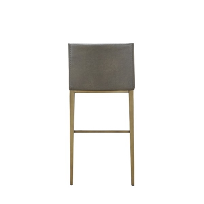 Picture of Modrest Fairview - Contemporary Grey + Brass Bar Stool