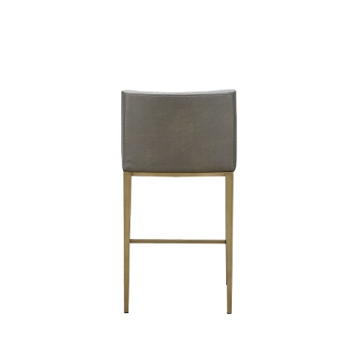 Picture of Modrest Fairview - Contemporary Grey + Brass Counter Stool