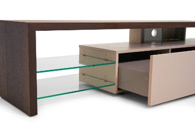 Picture of Modrest Loreta Modern Smoked Oak TV Stand