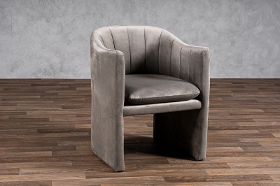 Picture of Modrest Danube Modern Grey Fabric Dining Chair