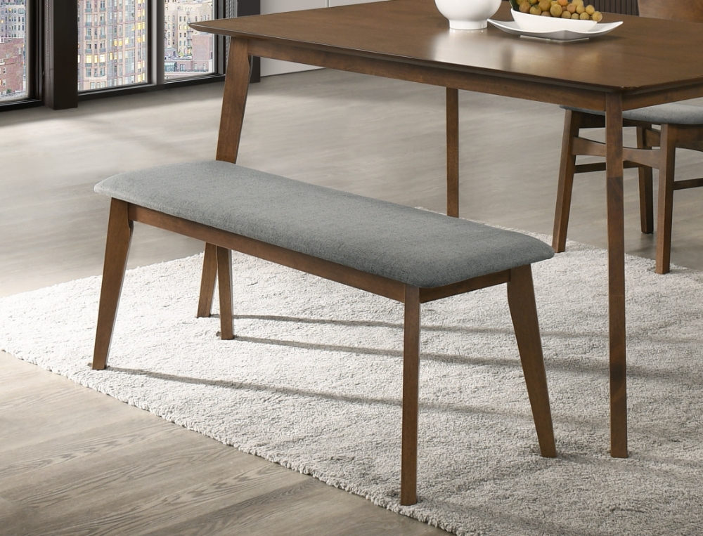 Picture of Modrest Castillo - Modern Walnut Dining Bench