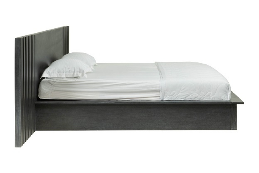 Picture of Modrest Manchester- Contemporary Platform Dark Grey Q Bed