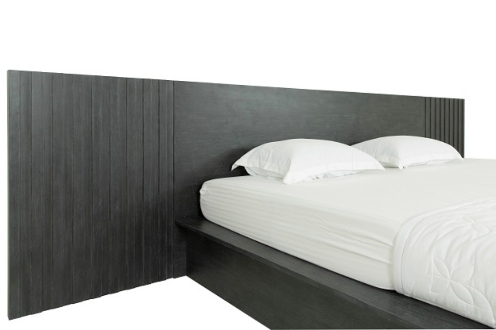 Picture of Modrest Manchester- Contemporary Platform Dark Grey Q Bed