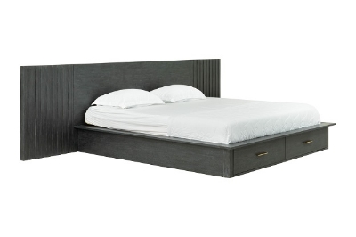 Picture of Modrest Manchester- Contemporary Platform Dark Grey EK Bed