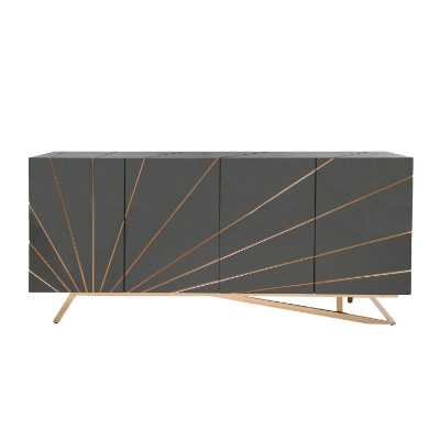 Picture of Modrest Katzu- Modern Grey and Rose Gold Buffet