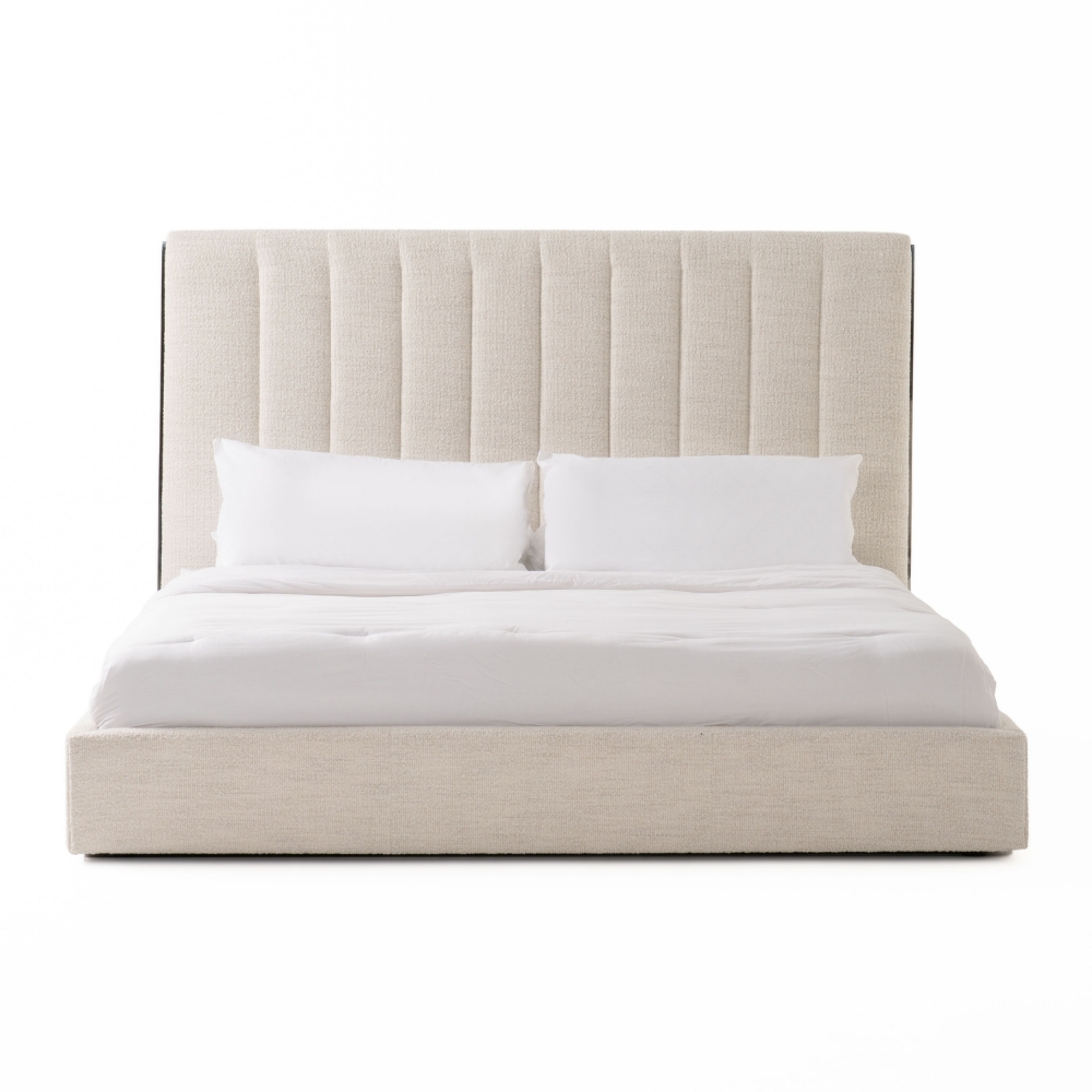 Picture of Modrest Valhalla - Contemporary White Fabric Bed