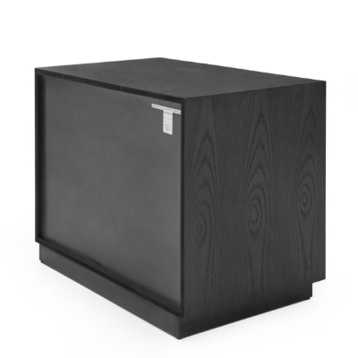 Picture of Modrest Manhattan - Contemporary Grey and Gold Nightstand