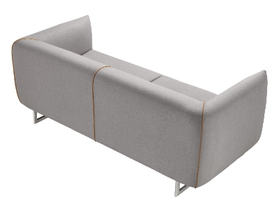 Picture of Divani Casa Medora-Modern Grey  Fabric Sofa 