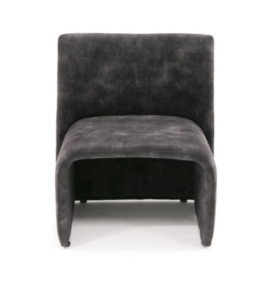 Picture of Modrest - Modern Jarvis Accent Dark Grey Fabric Chair