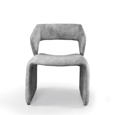 Picture of Modrest - Modern Linus Accent Light Grey Chair